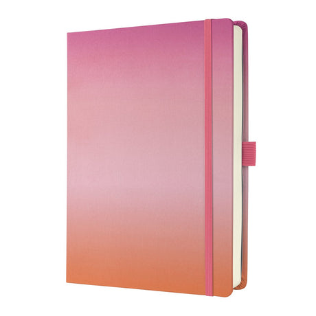 Sigel bulletjournal jolie a5 gradient sunset punt gelijnd dot liniatuur hardcover