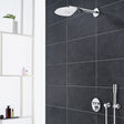 Grohe rainshower 310 smartactive hoofddoucheset - 31 cm hoofddouche - 2 stralen - chroom