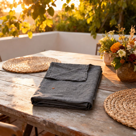 Arti casa table cloth d. grey