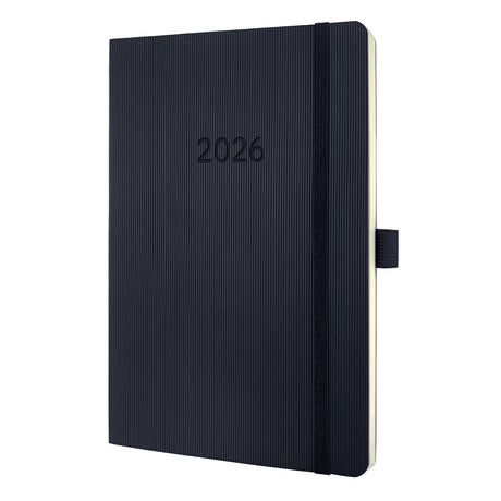 Sigel weekagenda 2026 conceptum formaat a5 zwart softcover