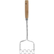 Westmark aardappelstamper, lengte: 34 cm, roestvrij staal hout, zilver lichtbruin, 61272270