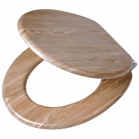 Tiger scaffold wood - wc bril - softclose - mdf - eiken