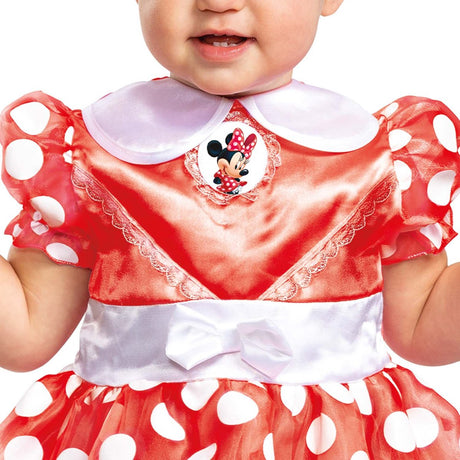 Disguise rood minnie mouse classic baby (eu) 6-12 maanden 104