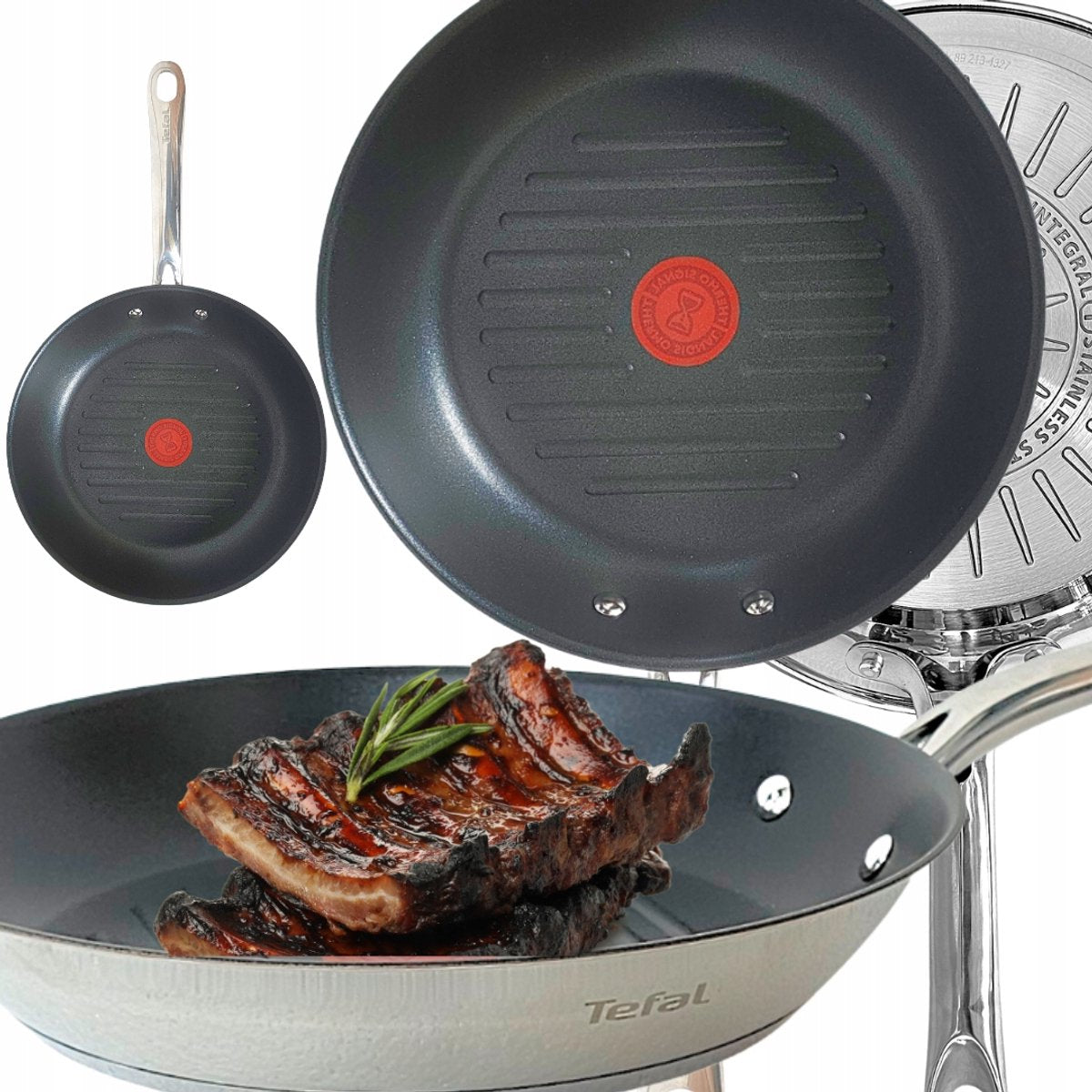 Tefal infinite grillpan 26 cm - inductie oven geschikt