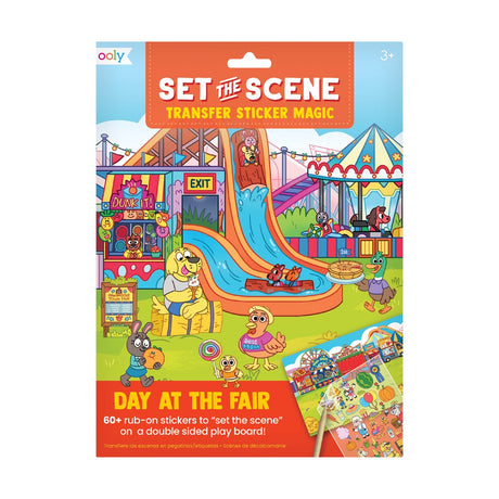 Ooly - set the scene - transfer stickers magic - day at the fair