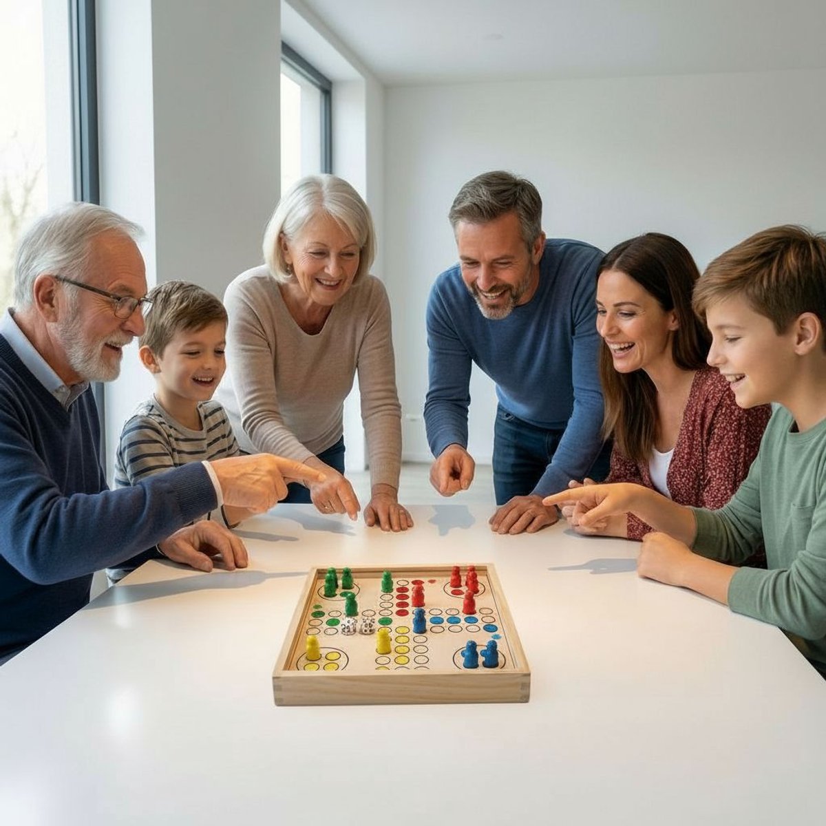 Eddy toys houten ludospel