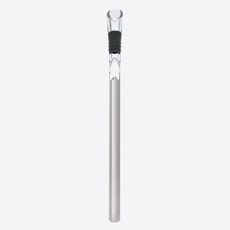 Point-virgule wijnkoeler - koelstick - met schenktuit - rvs acryl - 32cm