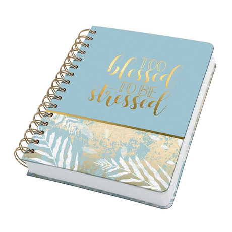 Sigel spiraal notitieboek jolie hardcover a5 240 pagina's dots 120 grams papier heavenly leaves