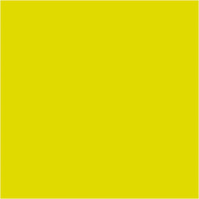Creativ company textile color dekkende textielverf - neon geel, 50ml