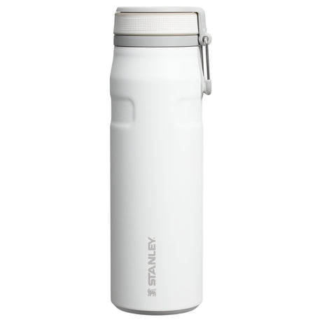 Stanley twist flip 2.0 waterfles met draaidop met springveer 0.7l - 10 uur koud - 2 dagen koud met ijs - roestvrijstalen drinkfles - bpa vrij - lekvrij - vaatwasserbestendig - frost