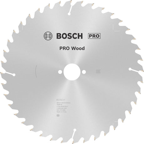 Bosch pro wood cirkelzaagblad, 254 x 2,8 x 30 mm