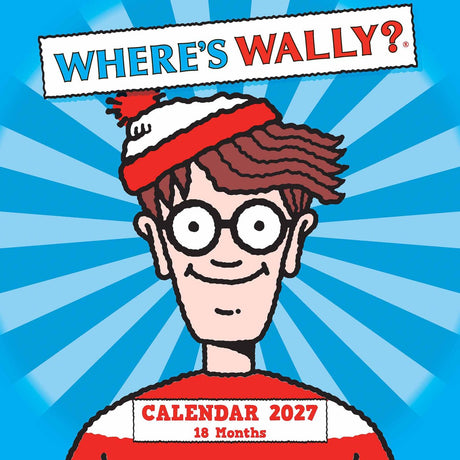 Plenty gifts where's wally kalender 2027
