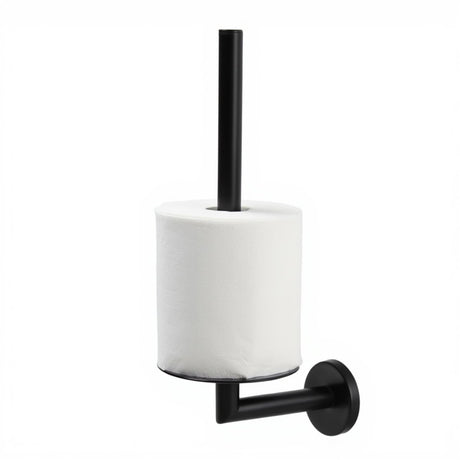Hush. living hush living - reserve toiletrolhouder - wandmontage - geschikt voor 2 rollen toiletpapier - inclusief bevestigingsmateriaal - zwart