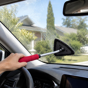 Dirt devil techtronic cordless - auto ijskrabber - glas- en ruitenreiniger - 3 in 1 - zwart rood