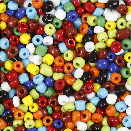 Creativ company rocailles diverse kleuren, 130 gram