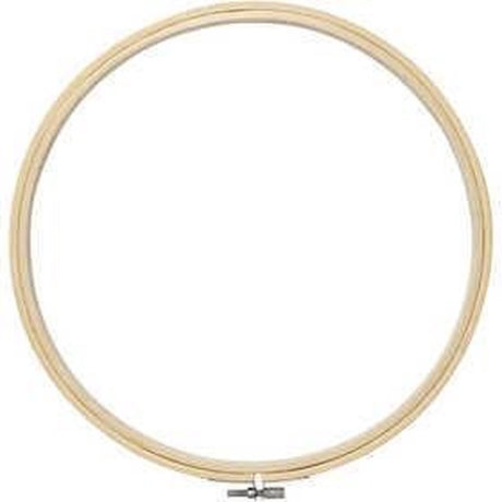 Creativ company creotime borduurframe hout 25 cm blank per stuk