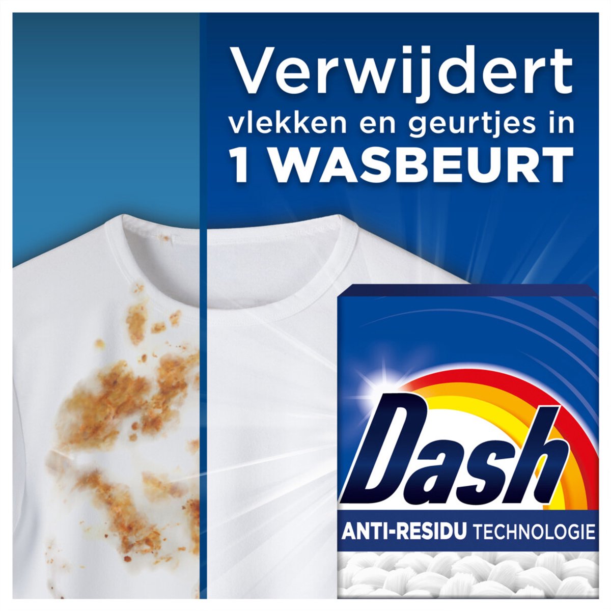 Dash waspoeder witter dan wit 40 wasbeurten - 2 kg