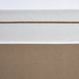 Meyco baby bies ledikant laken - taupe - 100x150cm - 0.3 tog