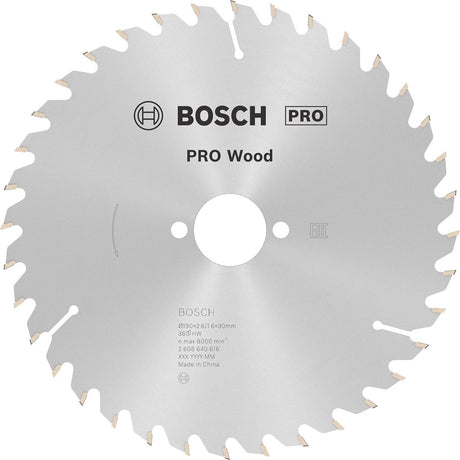 Bosch cirkzb opt 190x30x2,6 36t wz