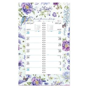 Comello janneke brinkman omlegweek (op schild) 2027 blauwe bloemen