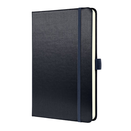 Sigel notitieboek conceptum a5 grijsmetallic lijn hardcover