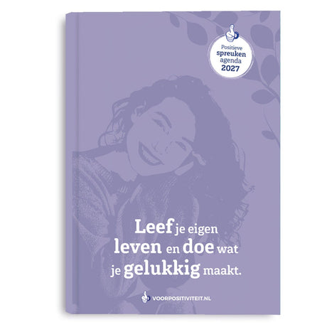 Voor positiviteit agenda positieve spreuken 2027