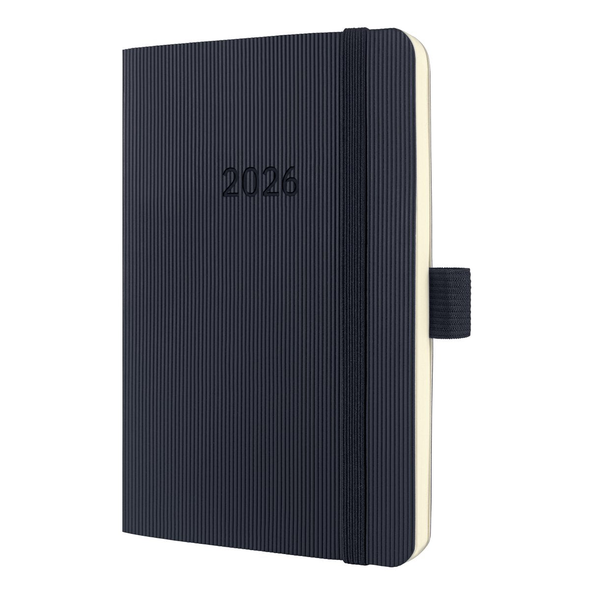Sigel weekagenda 2026 conceptum - formaat a6 - met extra notitiepagina's - zwart - softcover - si-c2625