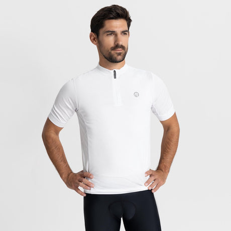 Rogelli core fietsshirt heren - korte mouwen - wit - xxl