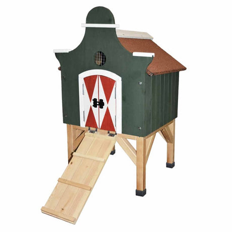 Duvo plus woodland design dutch house - houten kippenhok - fsc hout - 71,5x76,5x118cm