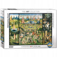 Eurographics - de tuin der lusten - hieronymus bosch - 1000 stukjes 68×48cm (b×h) - fine art legpuzzel