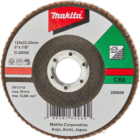 Makita lamellenschijf 125 mm c60f - d-28092