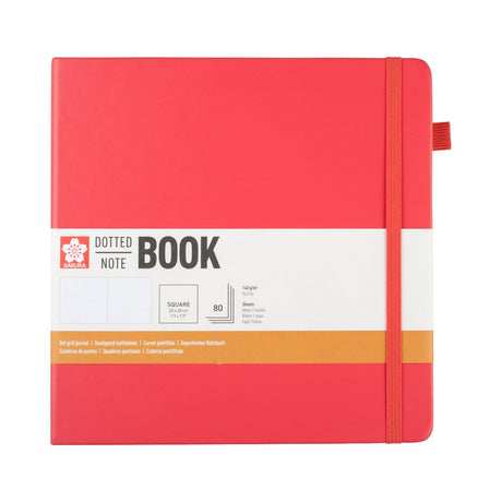 Sakura schetsboek dot grid 20x20 cm hardcover pruimbloesem 140g.