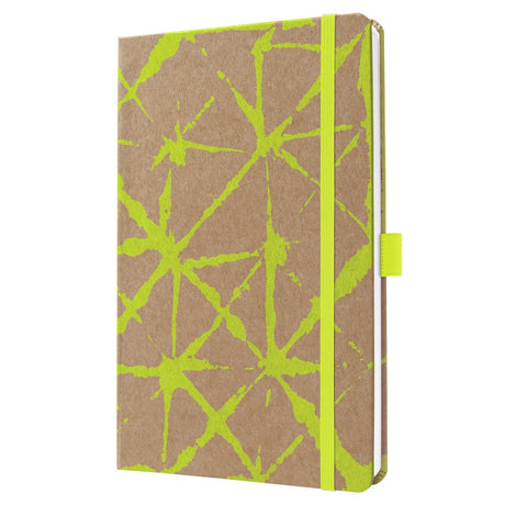Sigel weekagenda pure 2026 formaat a5 lemon batik hardcover