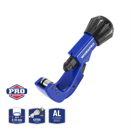 Workpro wp301005 pijpsnijder 3–32 mm – precisie buissnijder | voor koper aluminium buizen