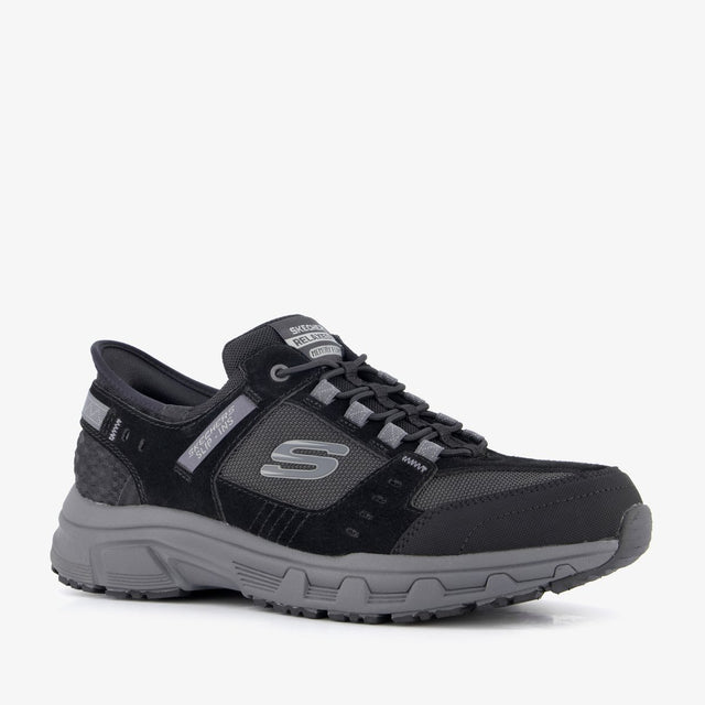 Skechers oak canyon - consistent winne heren wandelschoenen - zwart charcoal 44
