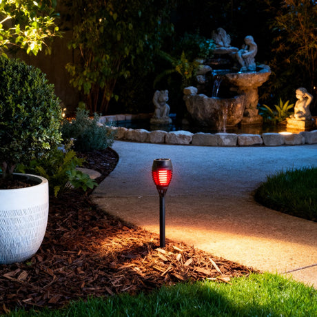 Grundig vlamlamp solar led