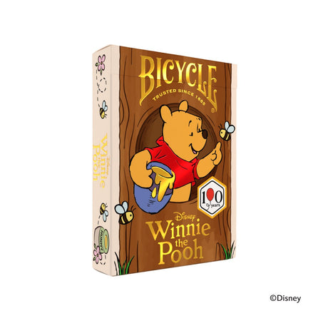 Bicycle winnie de poeh - premium speelkaarten - officieel gelicentieerd - collectible - disney