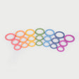 Tickit® regenboog houten ringen