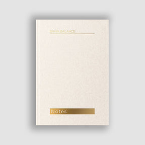 Merkloos sans marque brain balance notes