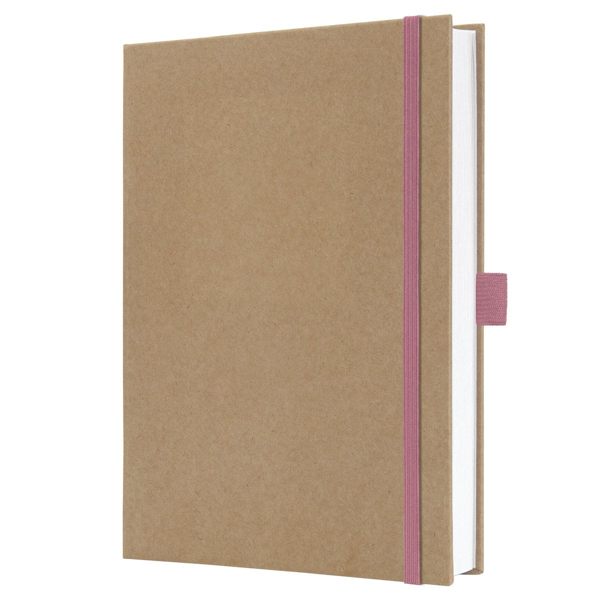 Sigel jolie notitieboek - a5 - kraft - pure pink - blanco pagina's - si-jn843