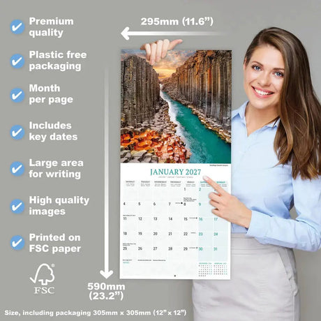 Avonside ijsland kalender 2027