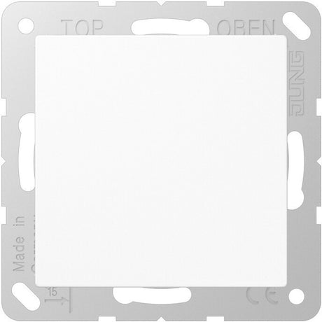 Jung a594-0ww afdekking inzetstuk 1-voudig alpine-wit 1 stuk(s)