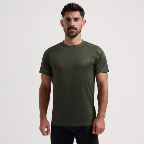 Rogelli promo heren hardloopshirt - korte mouw - groen
