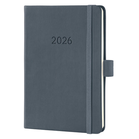 Sigel weekagenda 2026 conceptum formaat a6 dark grey hardcover