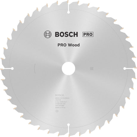 Bosch pro wood cirkelzaagblad, 305 x 2,5 x 30 mmpro wood cirkelzaagblad, 305 x 2,5 x 30 mm