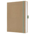Sigel jolie notitieboek a5 kraft pure mint blanco pagina's