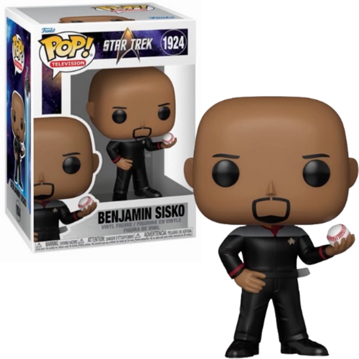 Funko pop! television: star trek - benjamin sisko #1924