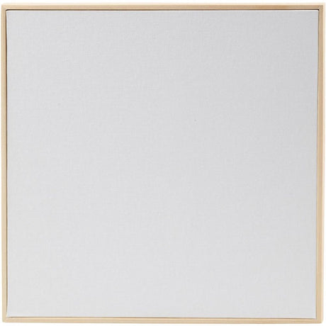 Creativ company canvas paneel met lijst 30x30 cm 280 gr