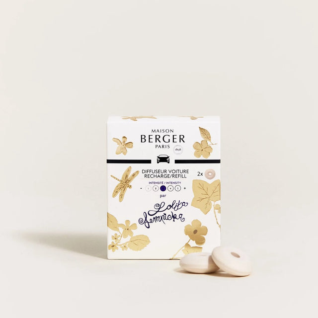 Maison berger car diffuser refill lolita lempicka - autoparfum navulling lolita lempicka - 2 stuks