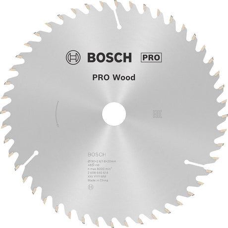 Bosch cirkzb opt 190x20 16x2,6 48t wz